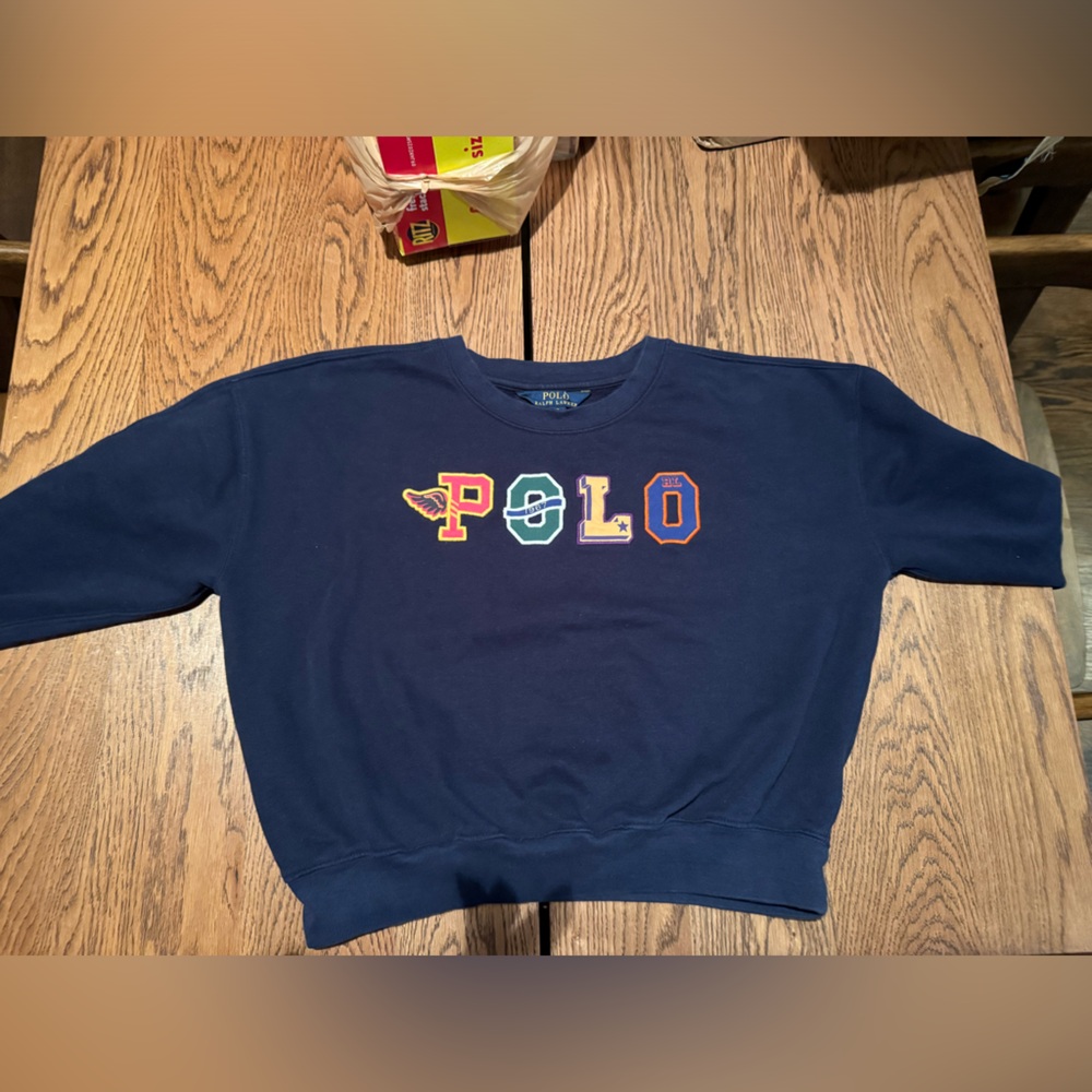 Kids POLO RALPH LAUREN
 Long Sleeves Logo Fleece Sweatshirt